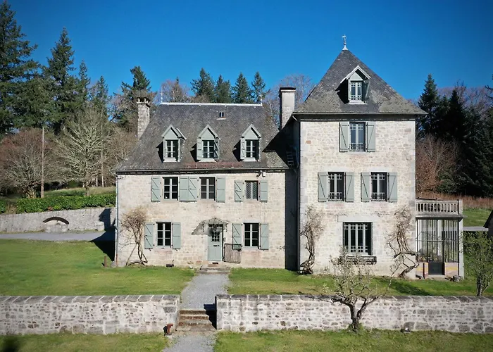 Le Château de Saint-Angel, Le Manoir du Rigouneix, 5 minutes A89, nature, calme, sauna